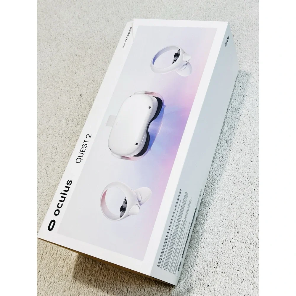 ⁠Oculus Quest 2 256GB All In One VR Headset White Boxed Box 891-00282-01 LN⁠